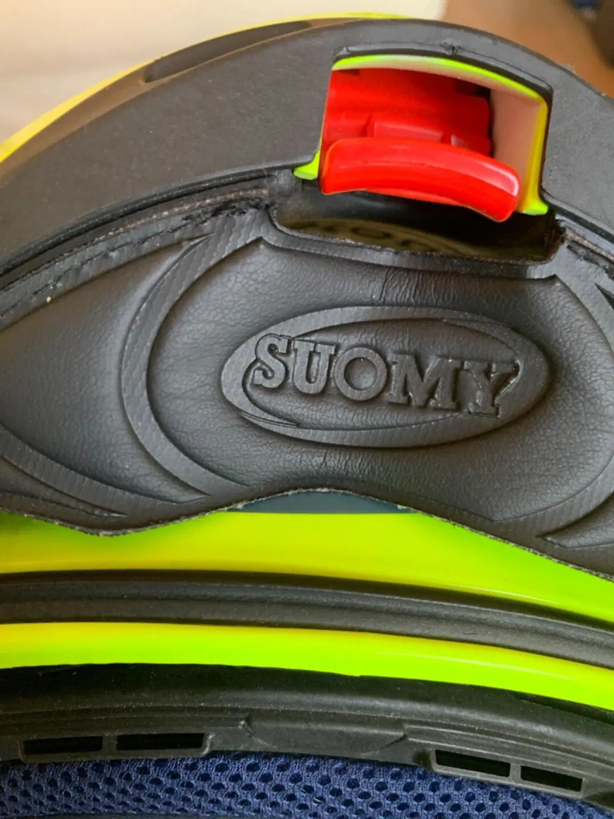 Casco SUOMY D2O Giallo Fluo - XXL Made in italy (8)