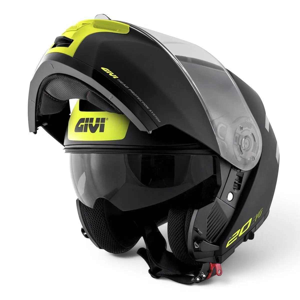 Casco Givi HX20 mod. Nero/Giallo (2)