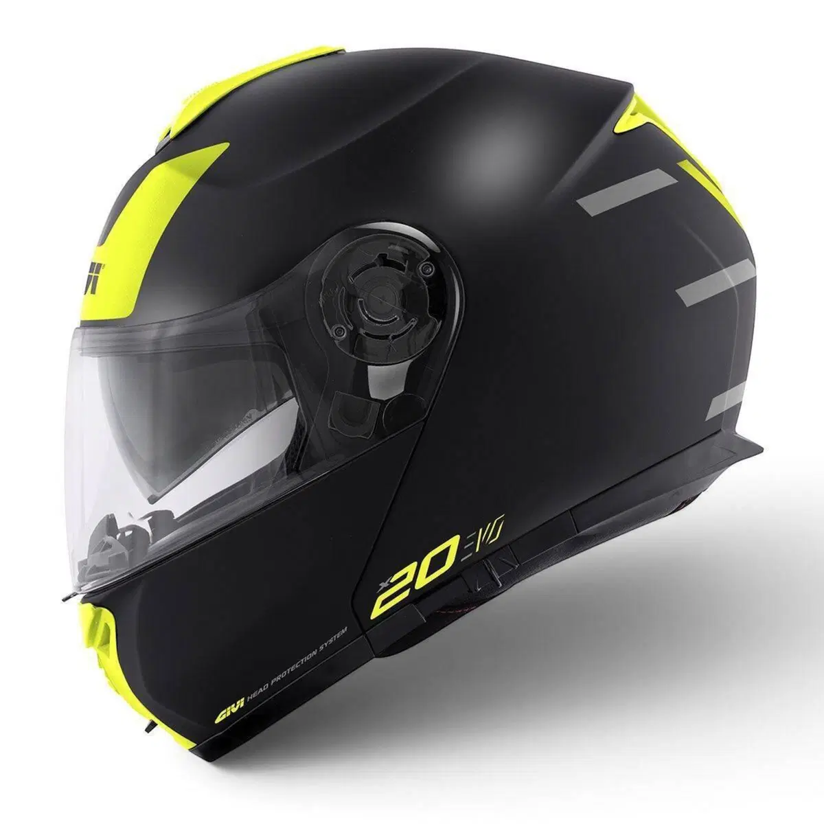 Casco Givi HX20 mod. Nero/Giallo (3)