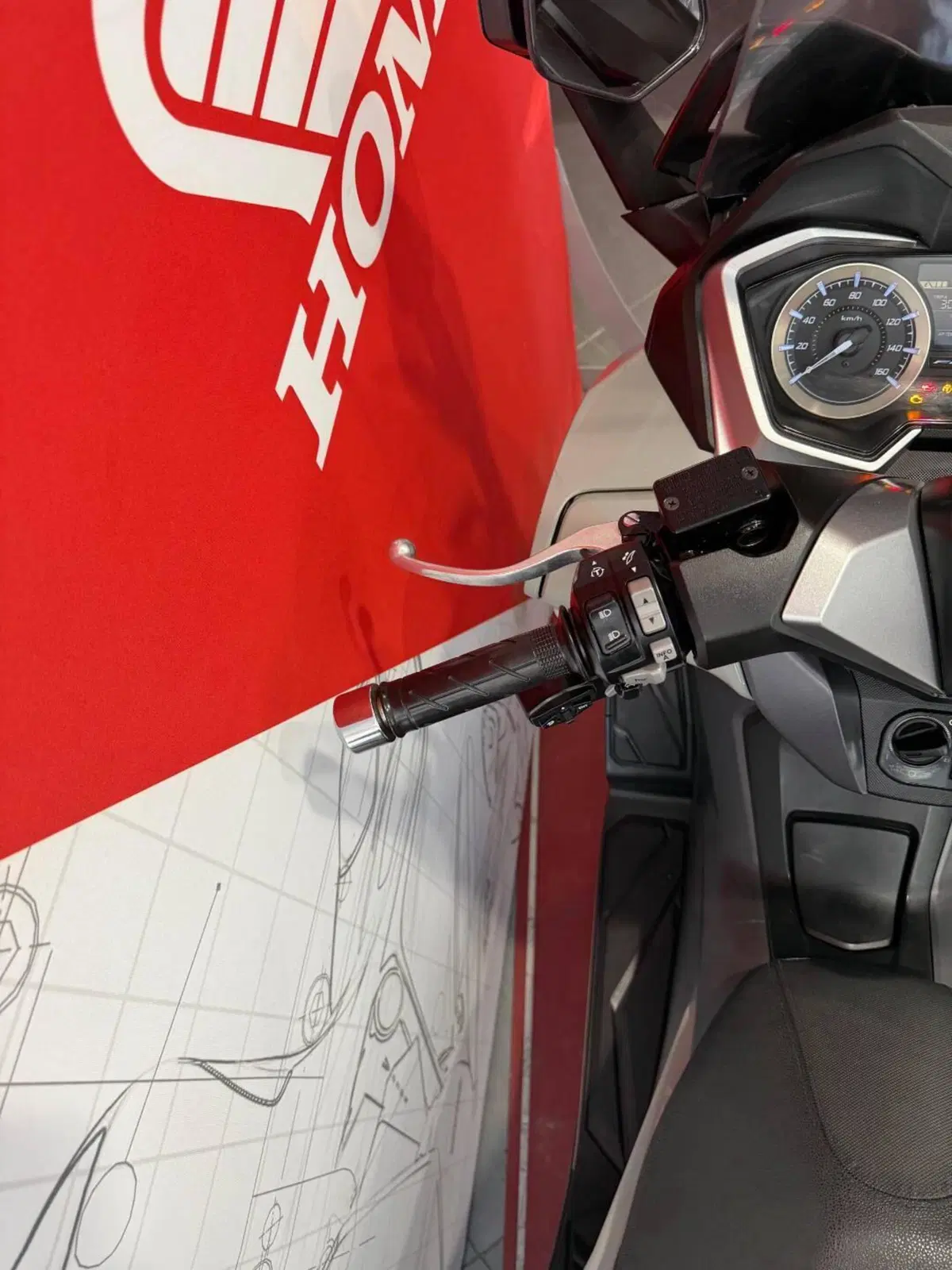 Honda Forza 350 Deluxe (2022 - 24) (13)
