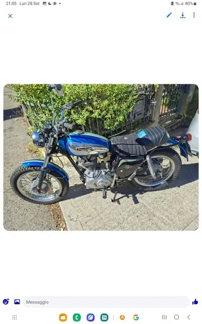 Ducati Scrambler  350 d'epoca