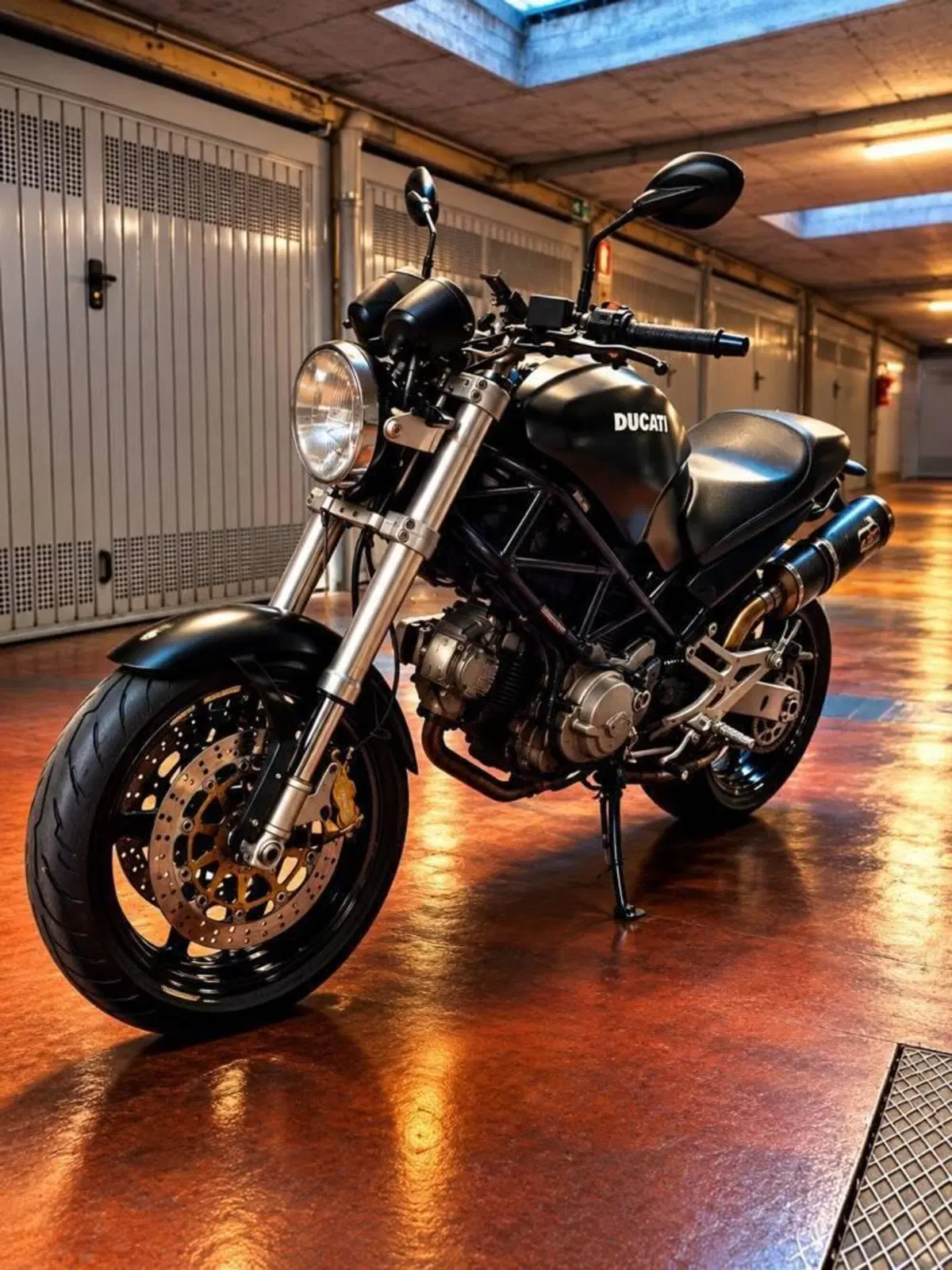 Ducati Monster 600 Dark (1998 - 01) (2)