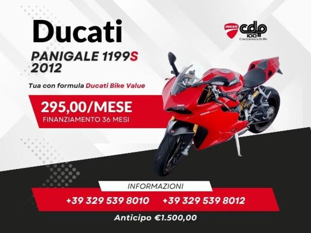 Ducati 1199 Panigale S Tricolore (2012 - 14)