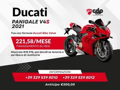 Ducati Panigale V4 S 1100 (2021) usata