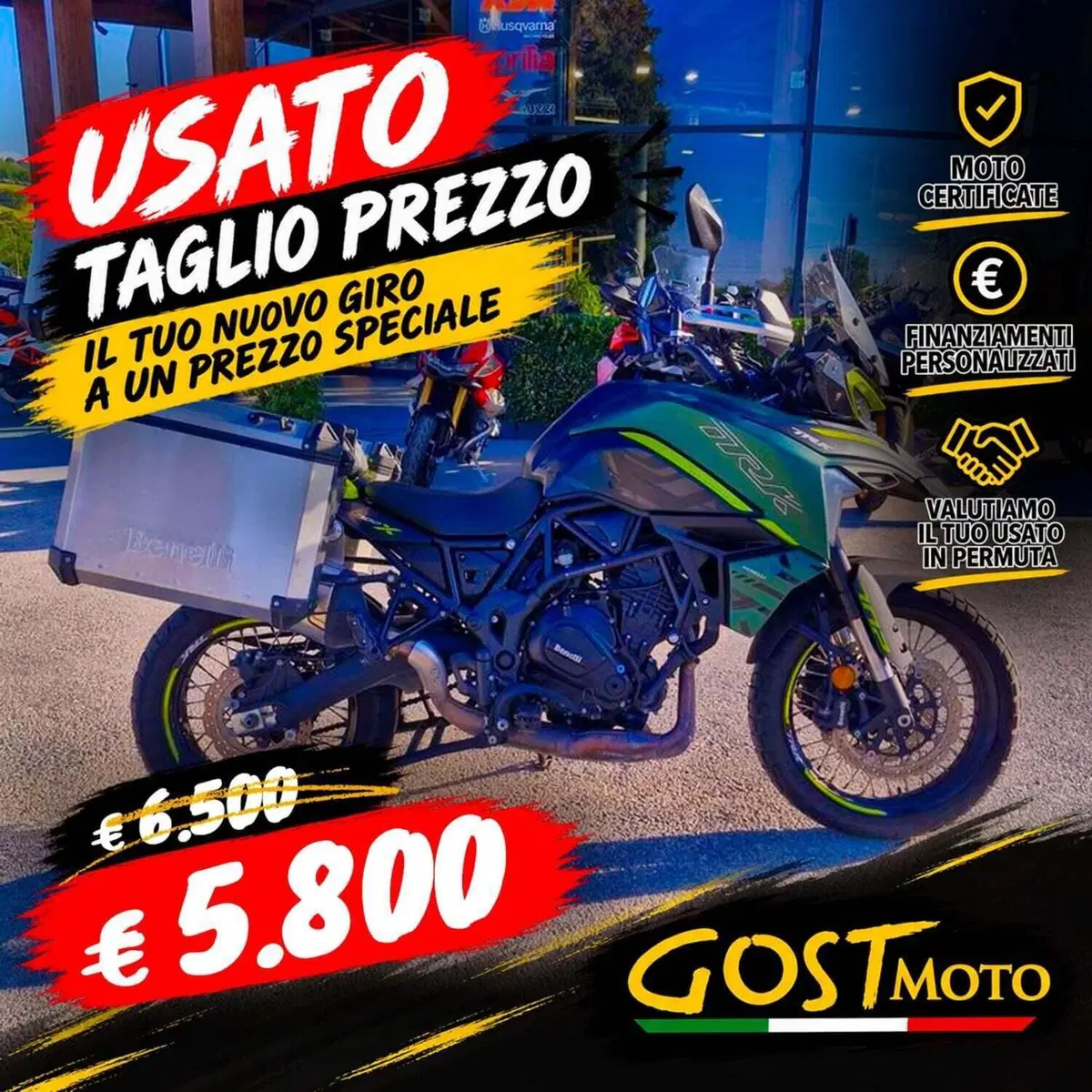 Benelli TRK 702X (2023 - 25)