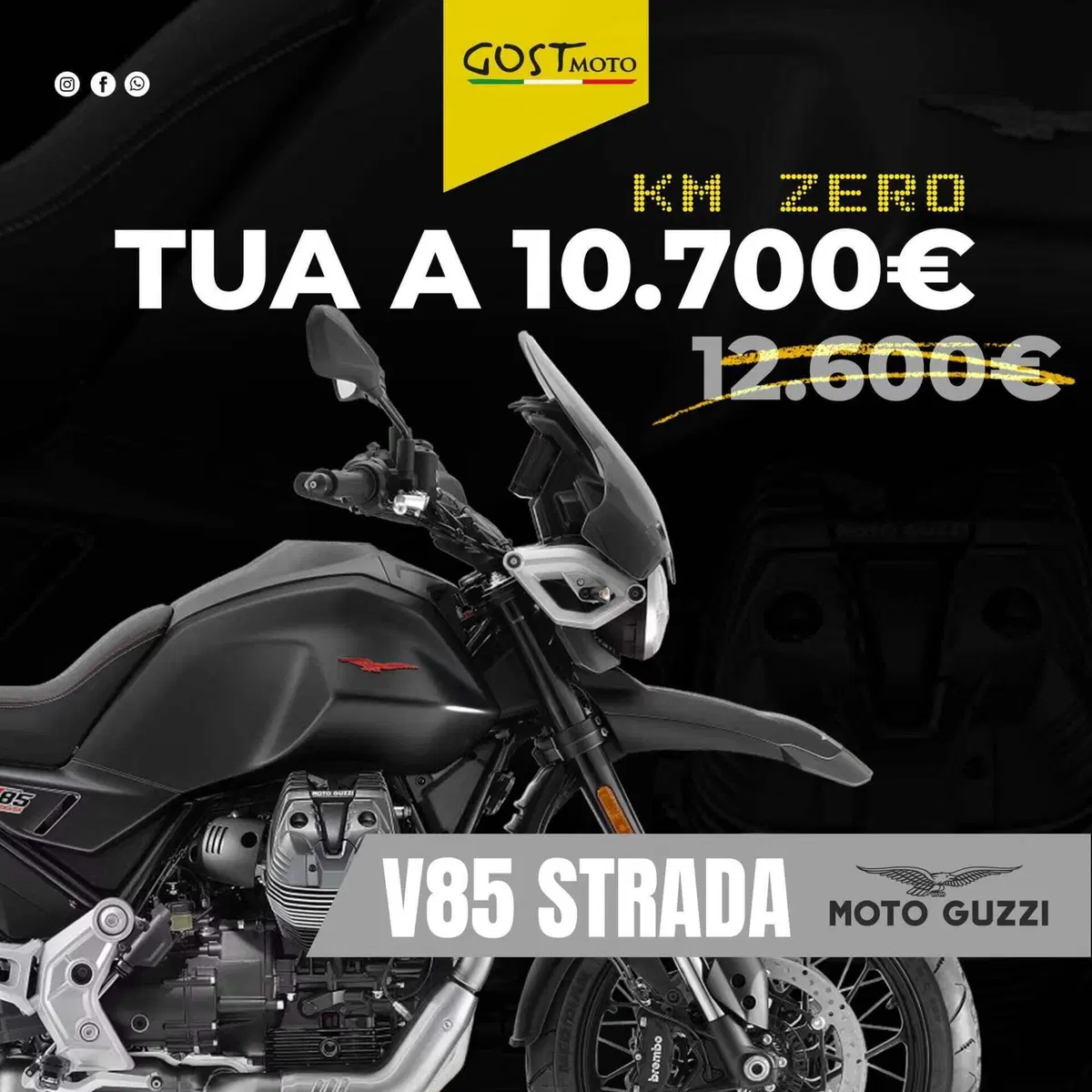 Moto Guzzi V85 Strada (2024 - 26)