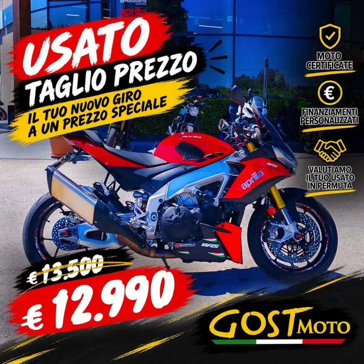 Aprilia Tuono V4 (2021 - 24)