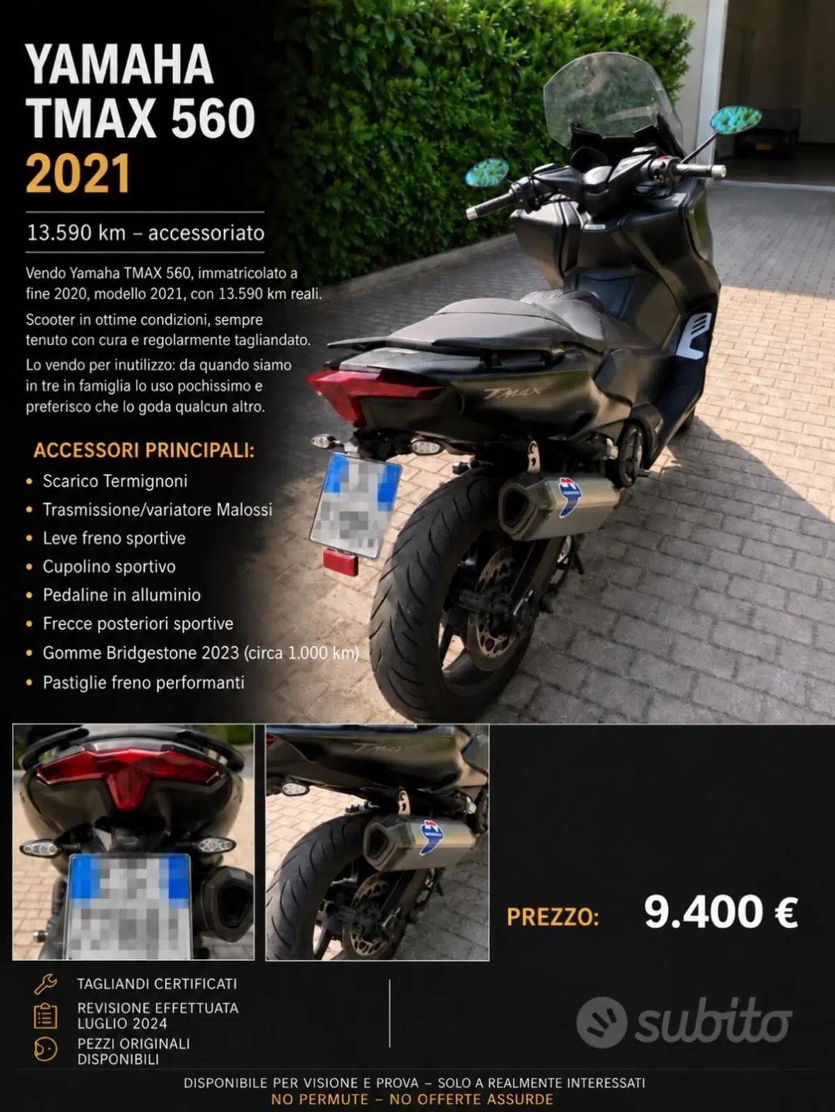 Yamaha T-Max 560 (2020 - 21)