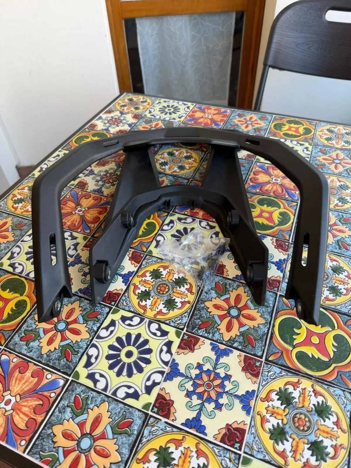 Maniglione originale bmw e 1300 Gs e porta valigie (4)