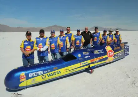 L'ACK Attack punta alla storia, obiettivo 644 km/h nel Salar de Uyuni