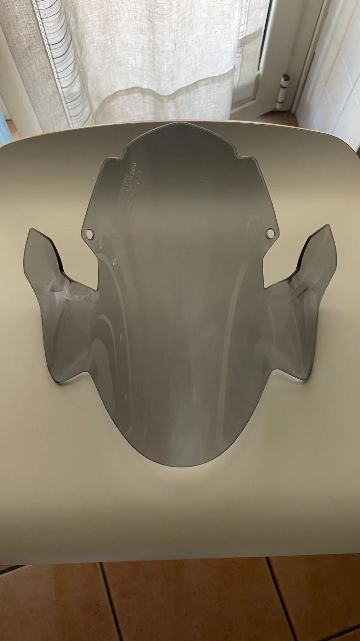 Cupolino parabrezza maggiorato fume per Ducati Mon Puig (4)