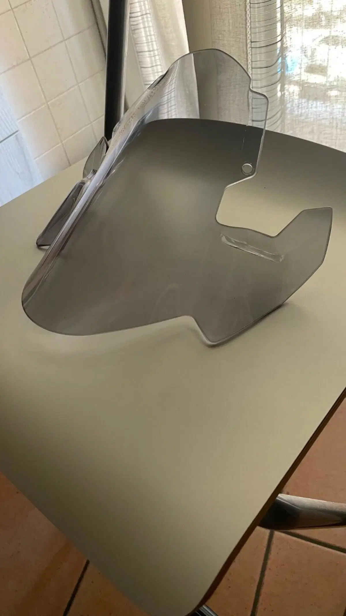 Cupolino parabrezza maggiorato fume per Ducati Mon Puig (6)