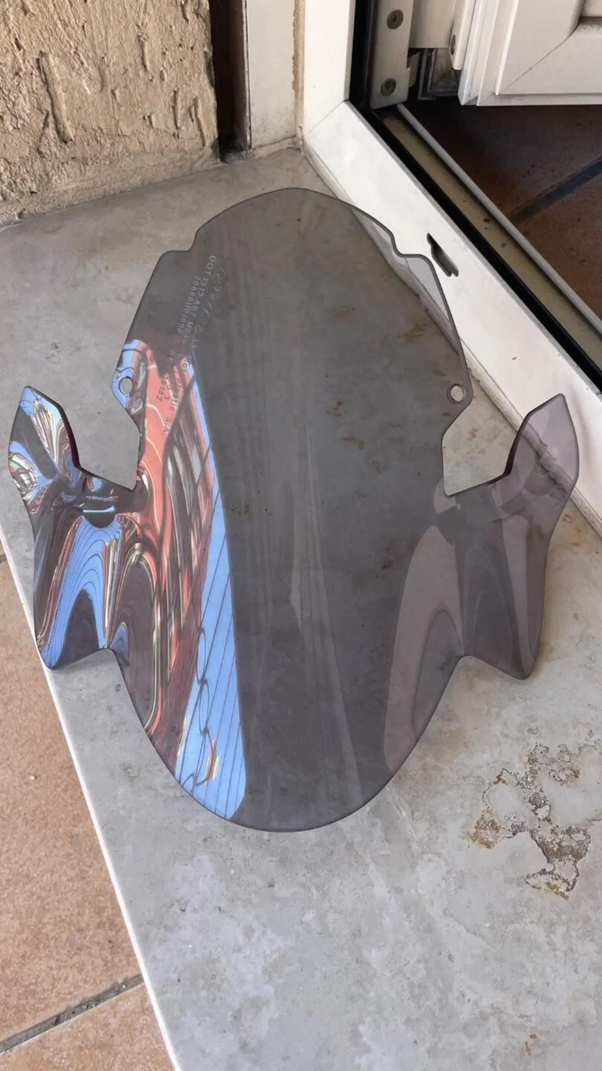 Cupolino parabrezza maggiorato fume per Ducati Mon Puig (7)