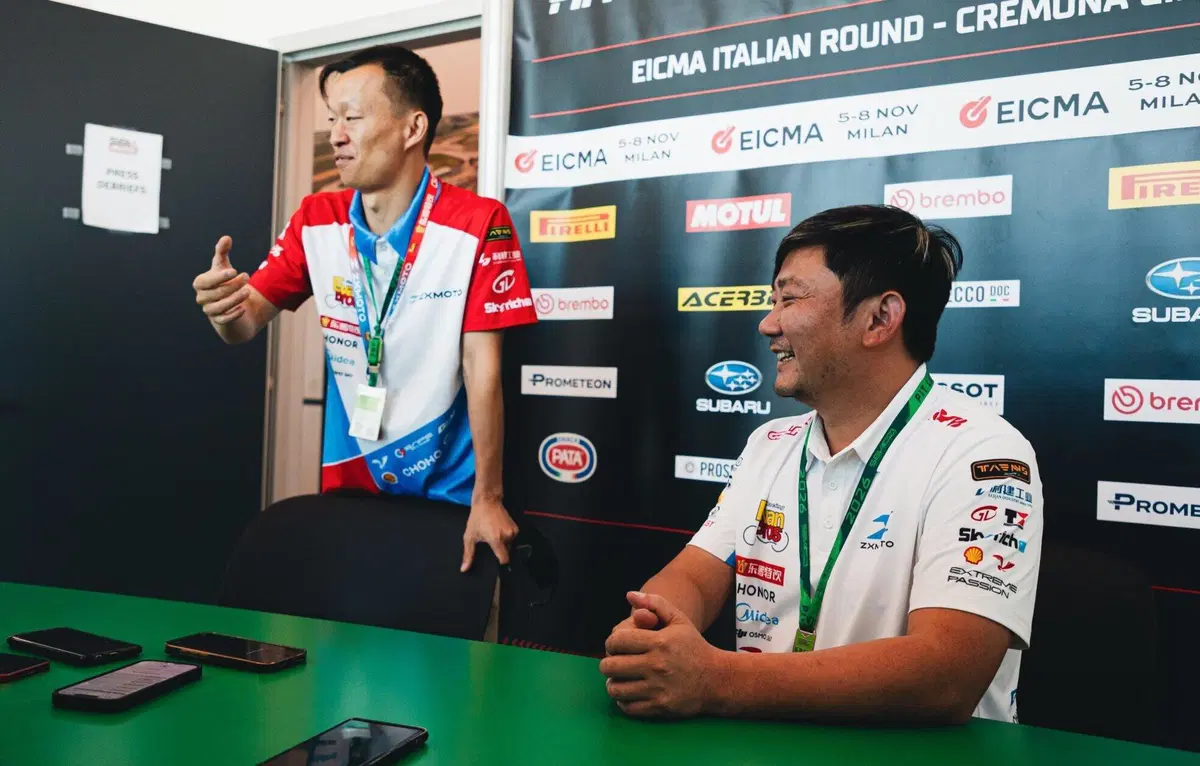 SBK. Zhang Xuè: “Vogliamo diventare come la Honda e produrre 1 milione di moto l’anno”