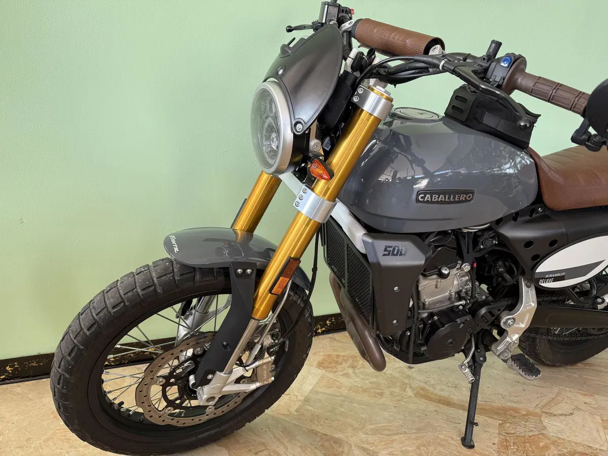 Fantic Motor Caballero 500 Scrambler Deluxe (2021 - 23) (8)