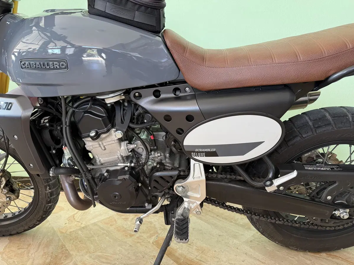 Fantic Motor Caballero 500 Scrambler Deluxe (2021 - 23) (9)