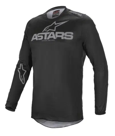 Maglia Motocross Alpinestars Fluid Graphite Black