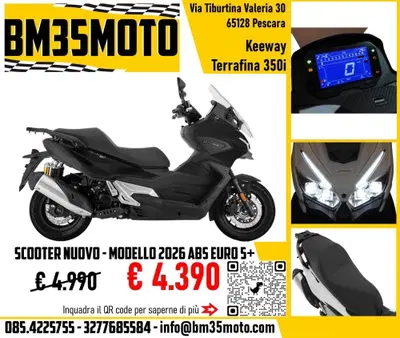 Keeway Motor Terrafina 350i (2025 - 26) nuova