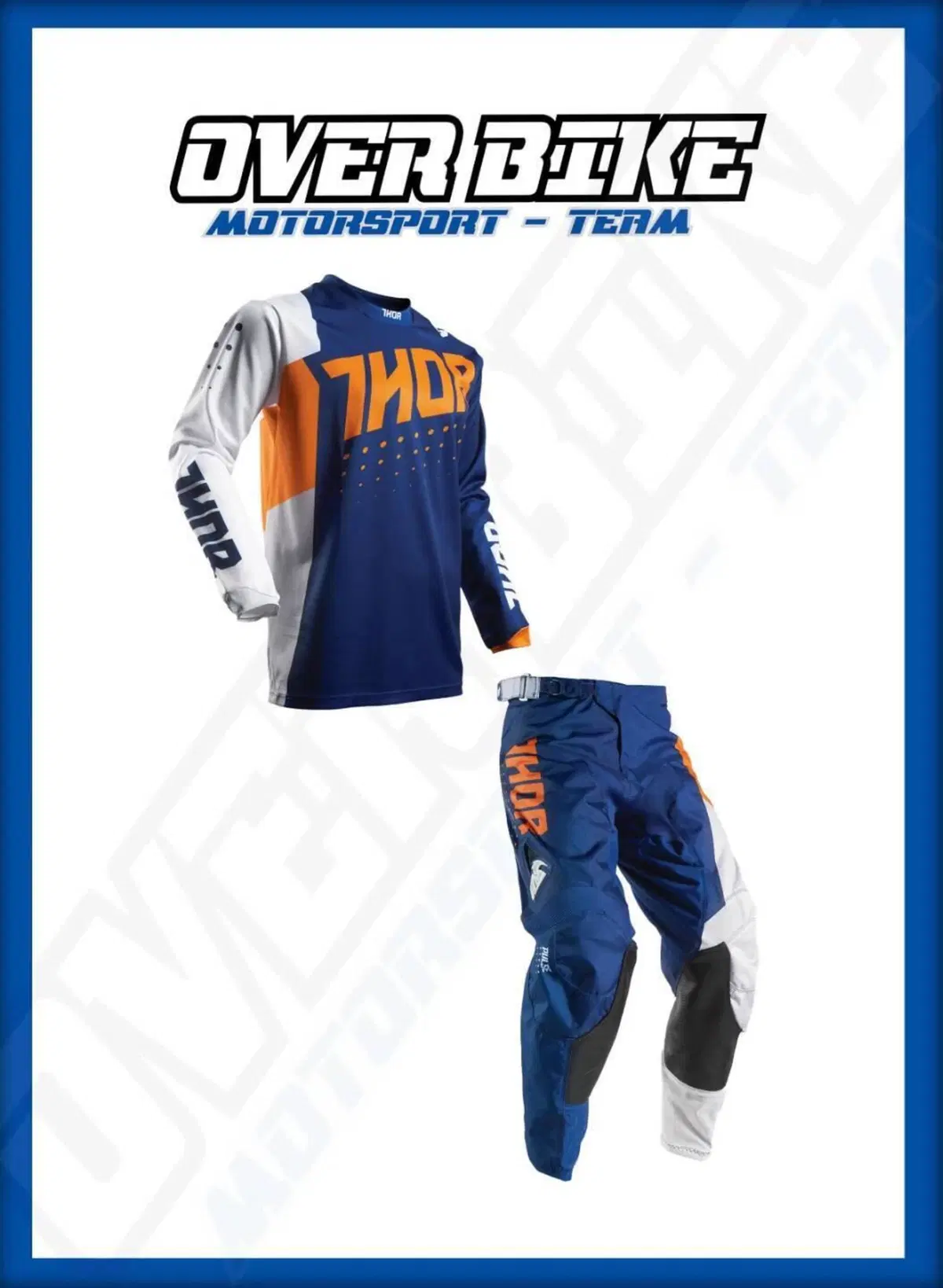Completo Motocross Thor Youth Pulse S7Y Orange Nav