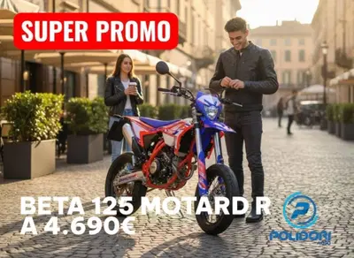 Betamotor RR 125 4T Motard R (2025 - 26) nuova