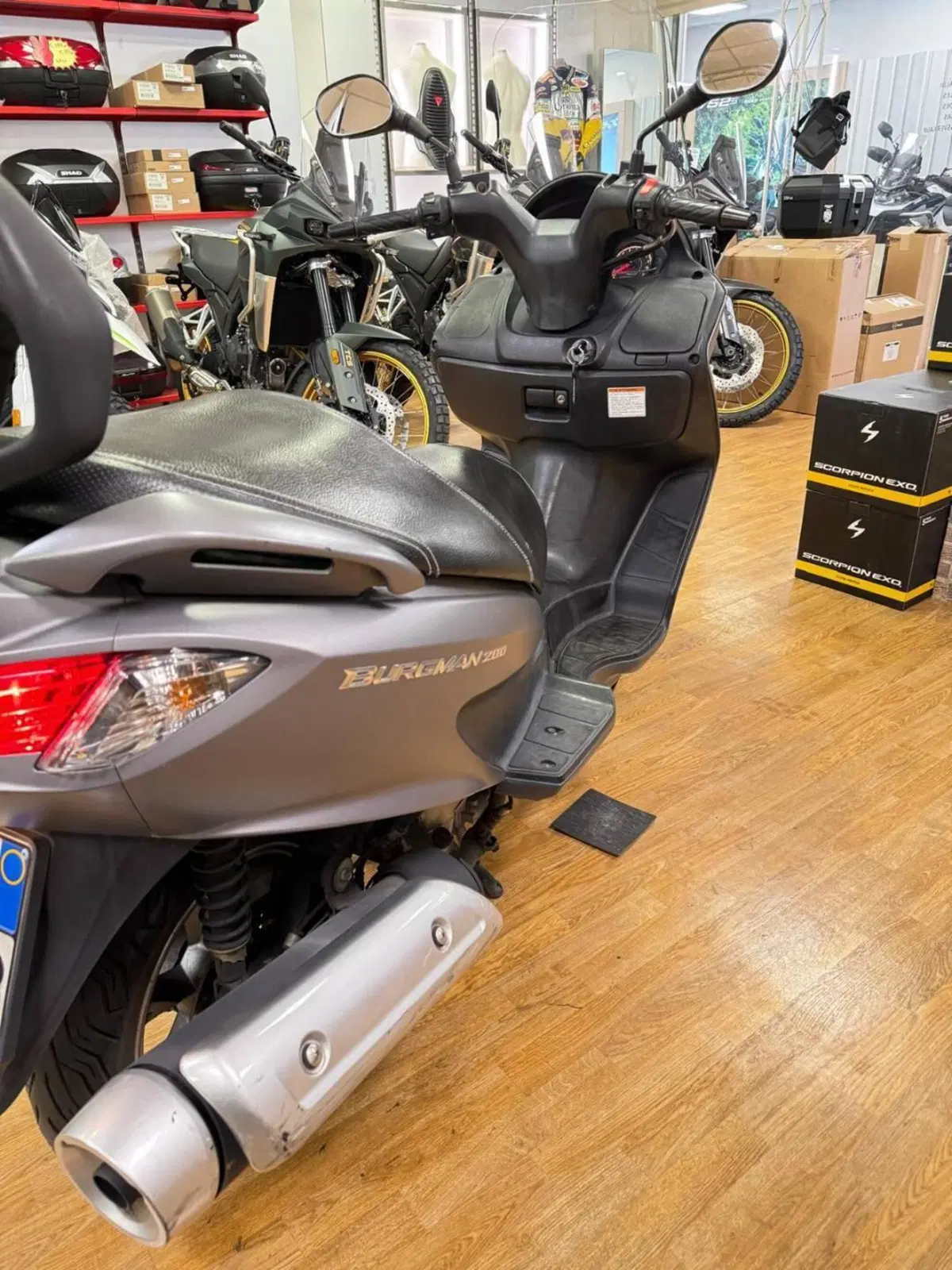Suzuki Burgman UH 200 (2014 - 15) (5)