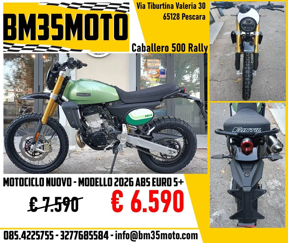 Fantic Motor Caballero 500 Rally (2025 - 26)