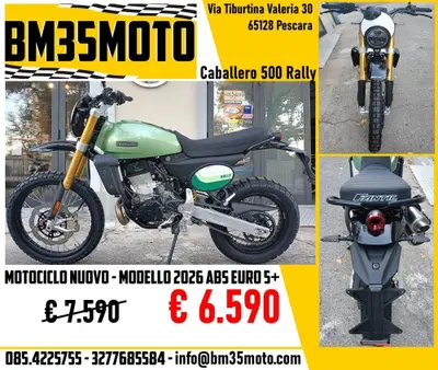 Fantic Motor Caballero 500 Rally (2025 - 26) nuova
