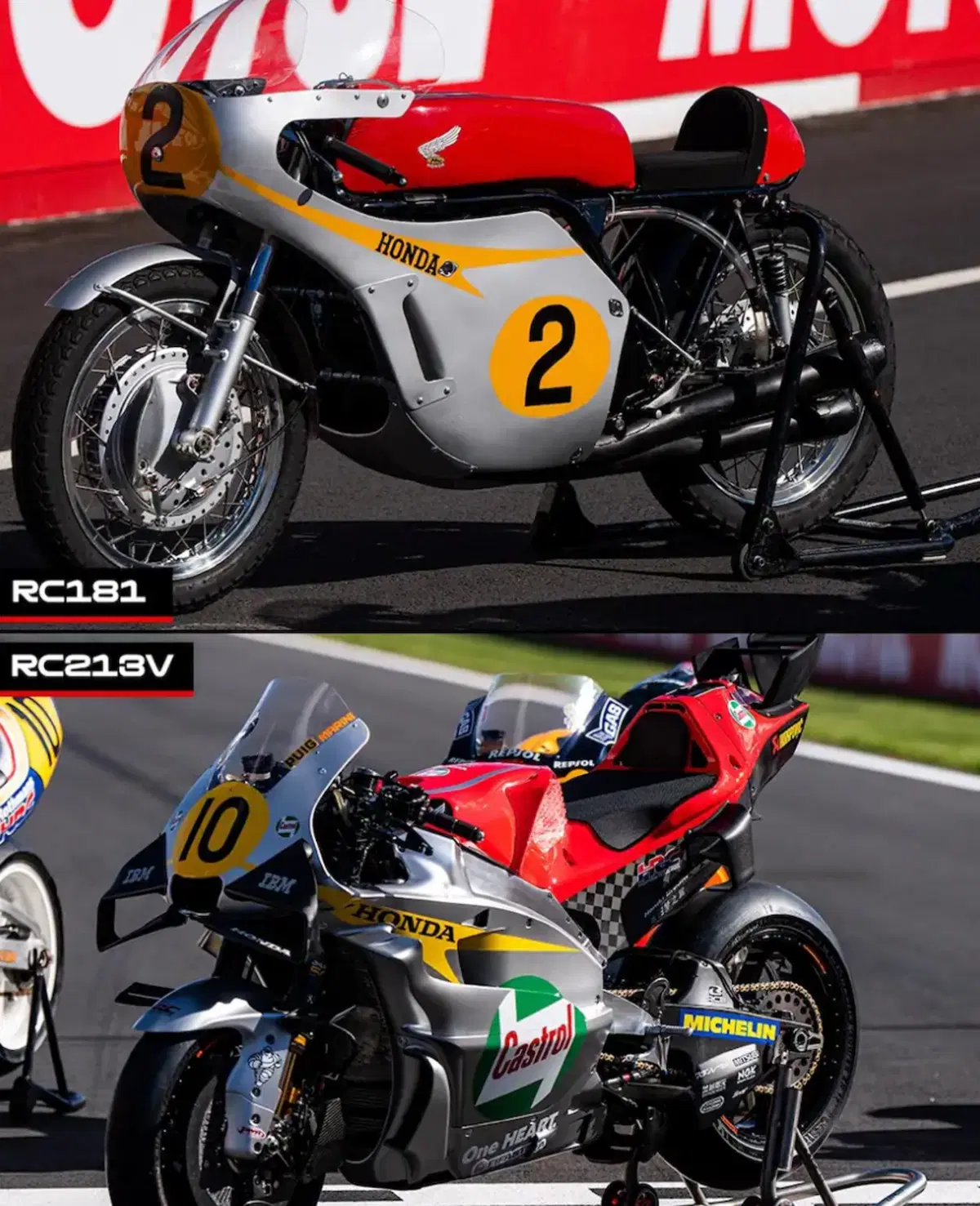 MotoGP 2026, la Honda RC181 500 di Mike Hailwood del 1966 rivive a Motegi  (8)