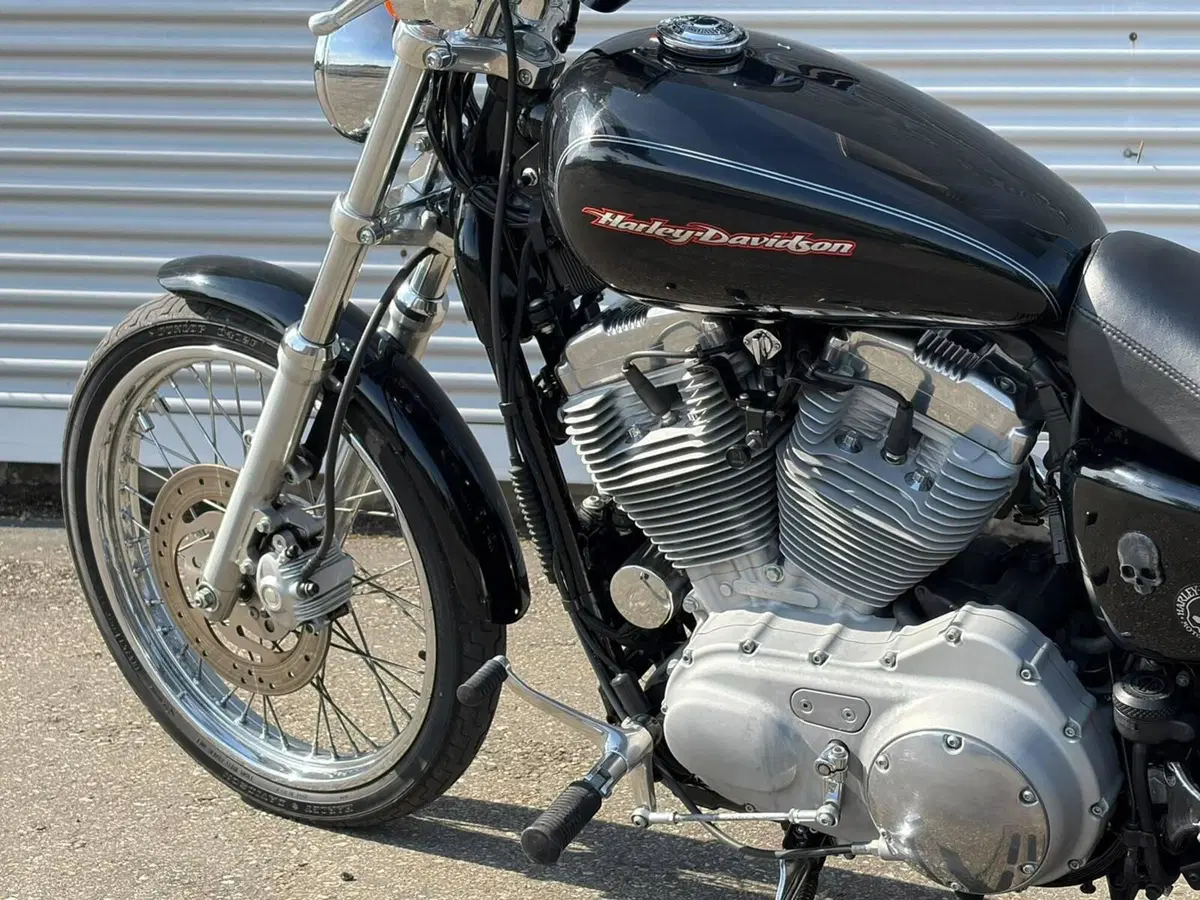 Harley-Davidson 883 Custom (2006 - 07) - XL 883C (8)