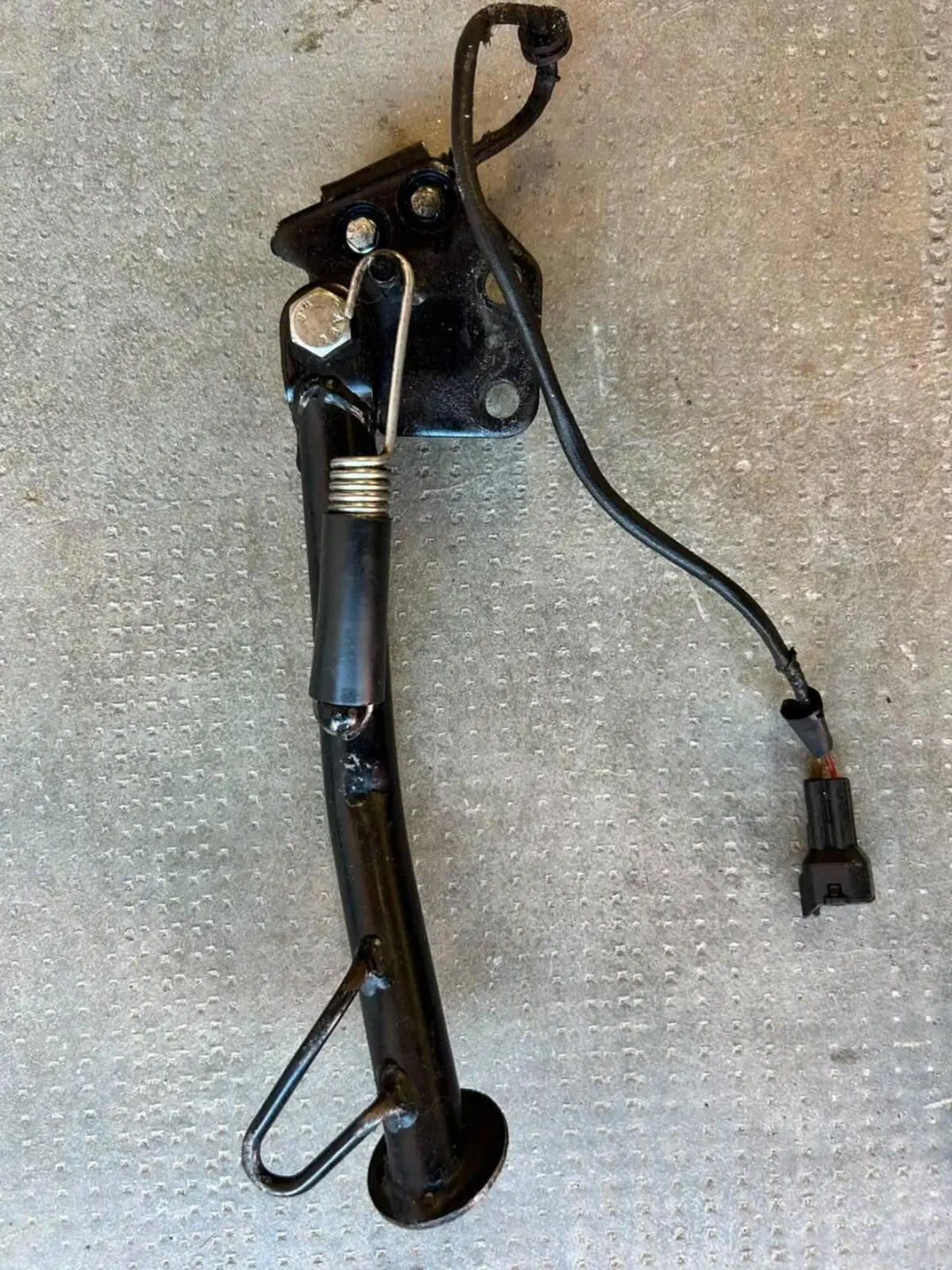 Cavalletto laterale completo di microinterruttore Ktm