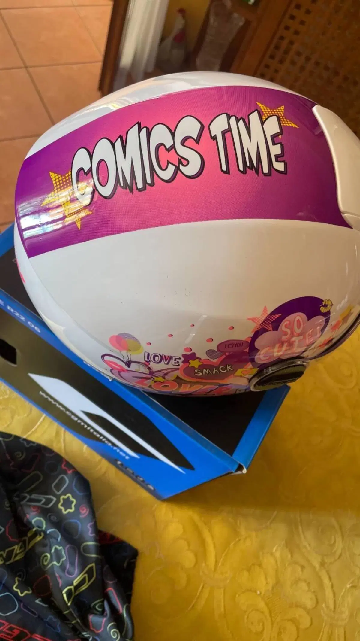 Casco bambina nuovo per scooter! CGM (5)