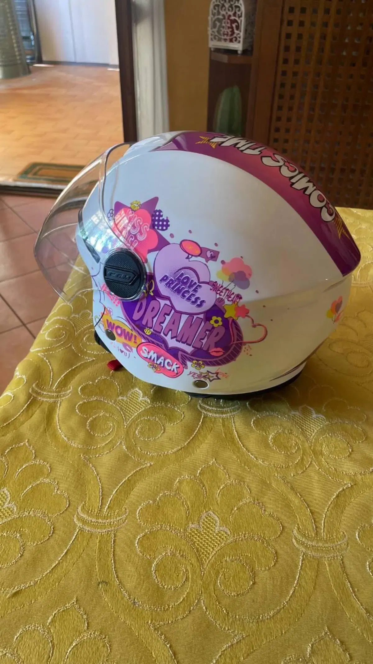 Casco bambina nuovo per scooter! CGM (14)