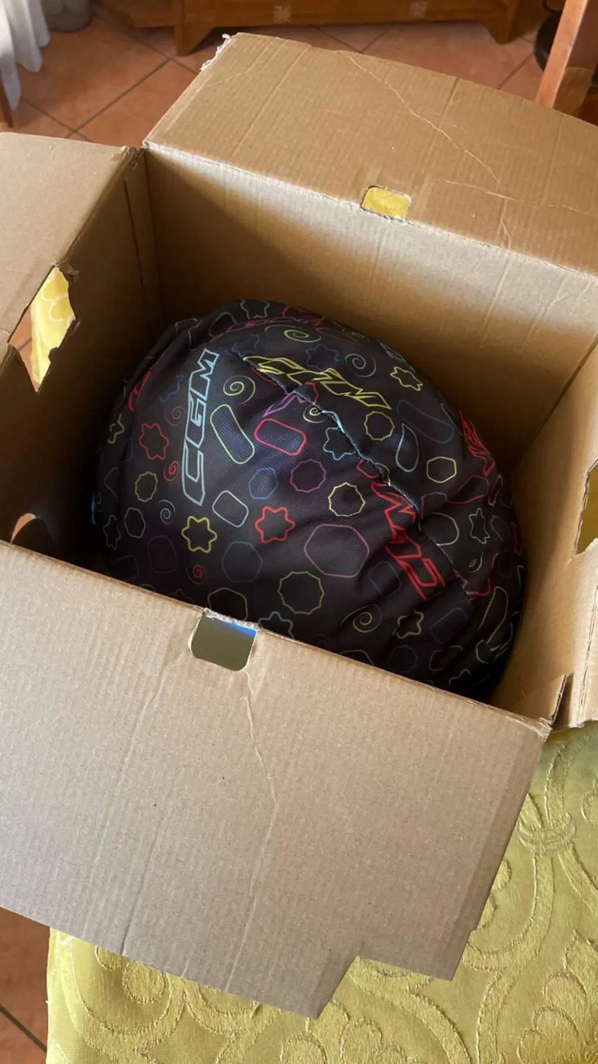 Casco bambina nuovo per scooter! CGM (16)