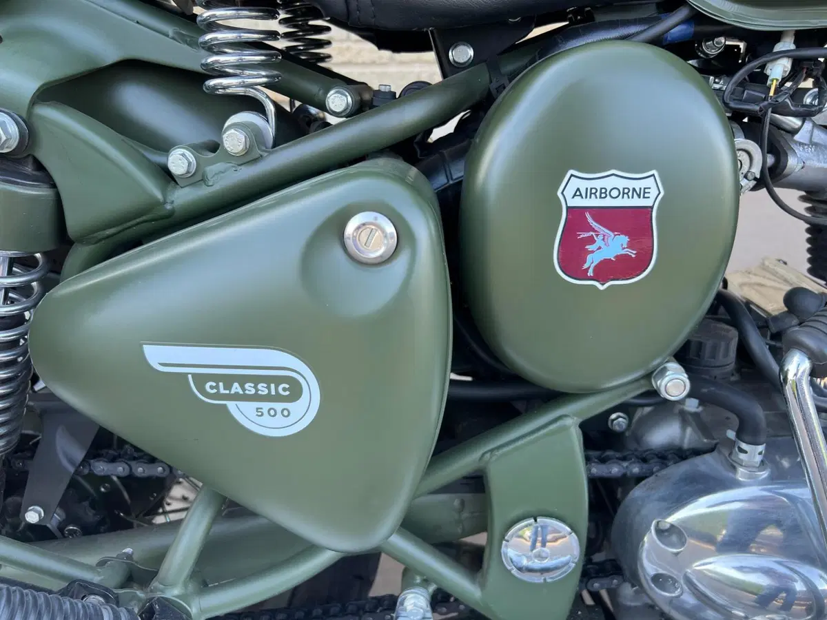 Royal Enfield Classic 500 EFI Battle Green (2017 - 20) (12)