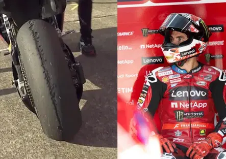 Bagnaia costretto al ritiro con la gomma posteriore distrutta: Dal sesto giro sono iniziate le vibrazioni