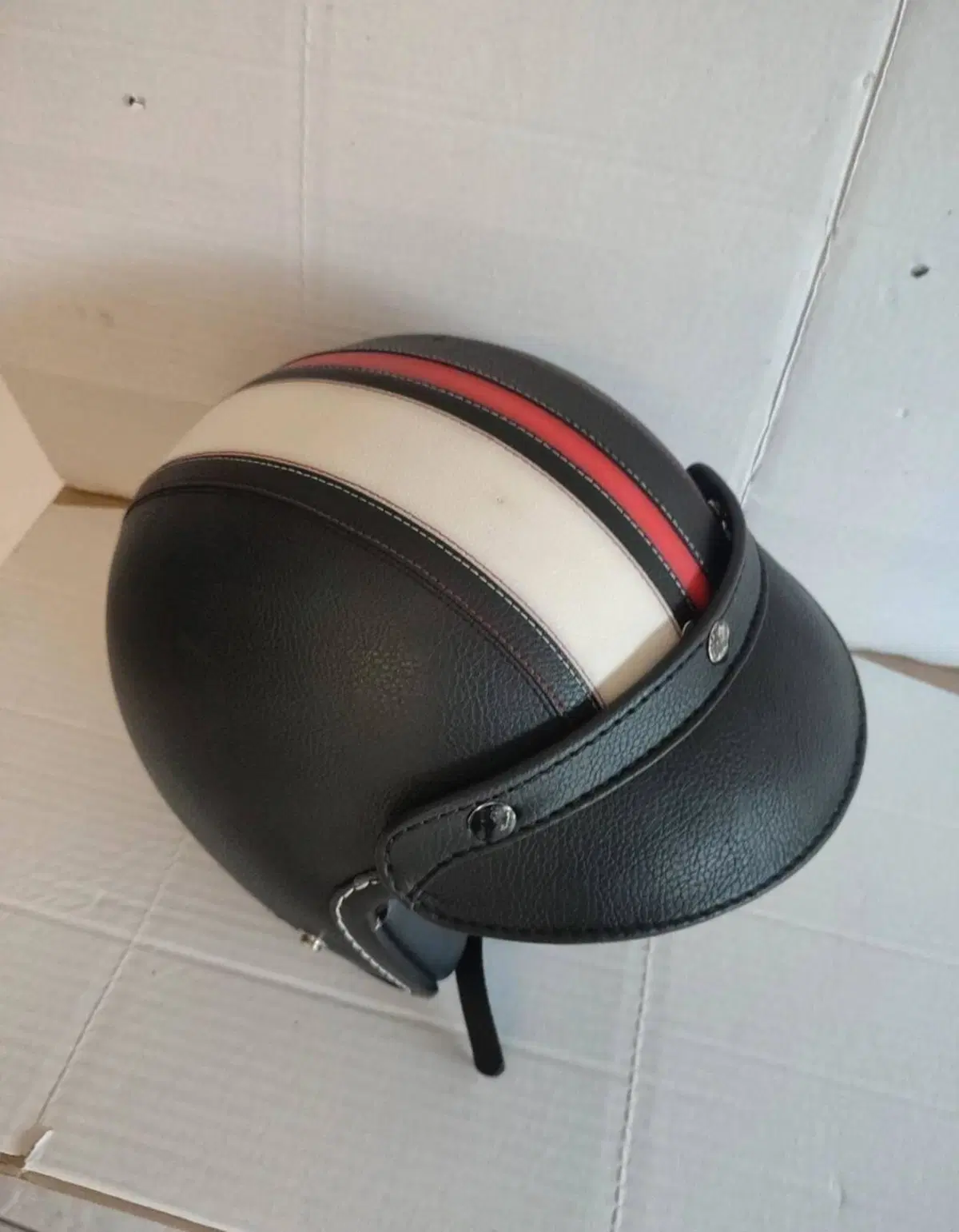 Casco in pelle Ixs (2)