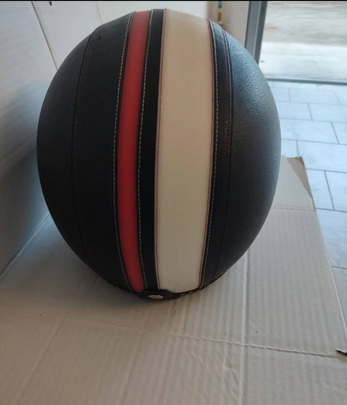 Casco in pelle Ixs (4)