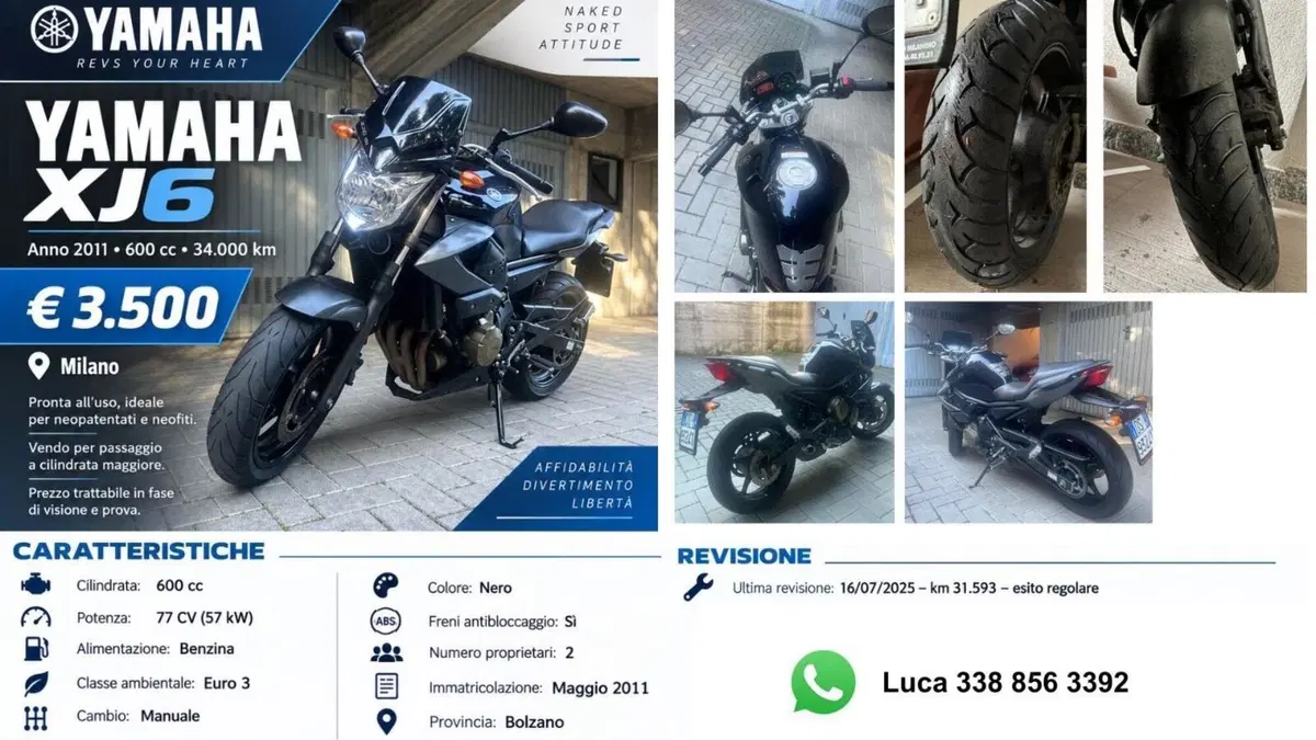 Yamaha XJ6 (2008 - 15) (6)