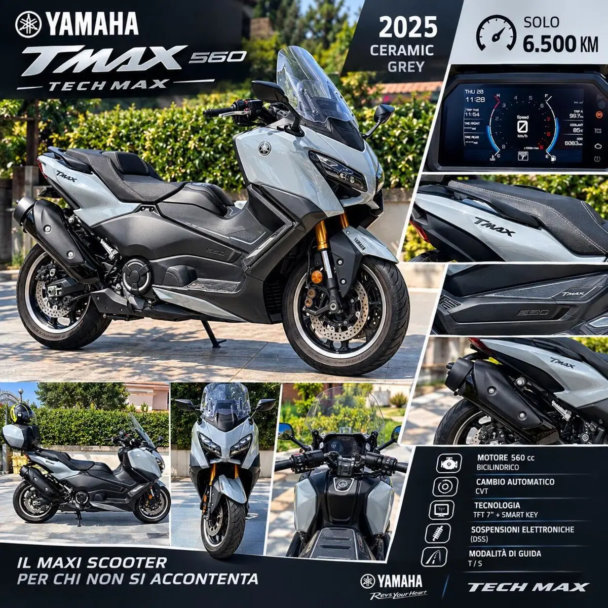 Yamaha T-Max 560 Tech Max (2025 - 26)