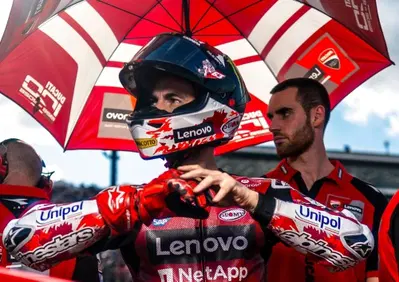 Pecco Bagnaia revela lo que sucedió con el neumático duro en Motegi: "Creo que fui el único en Ducati que presionó para correr con el neumático duro".