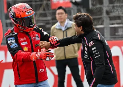 'L'avevo capito subito che non era lui', Marquez & Martin, le flessioni che solo uno può fare, la gara di Kart e il sosia