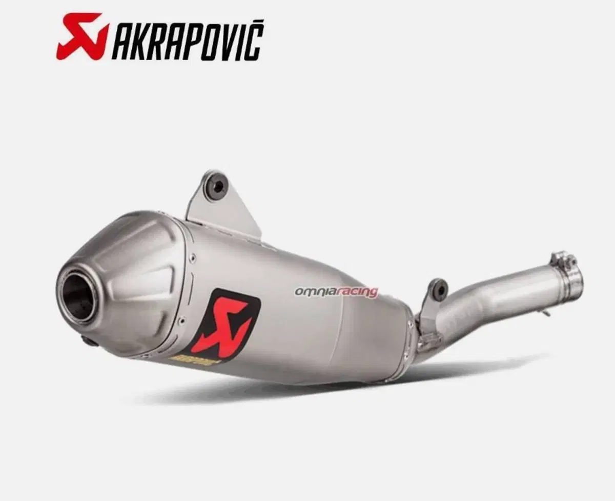 Terminale scarico Akrapovic titanio Yamaha YZ450F