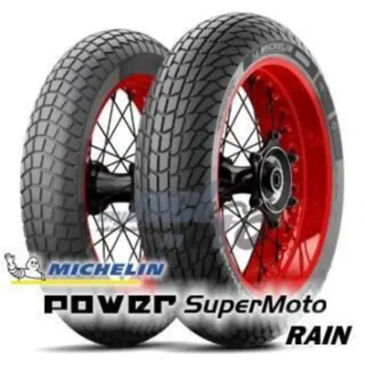Gomme Michelin Power Supermoto Rain NUOVE