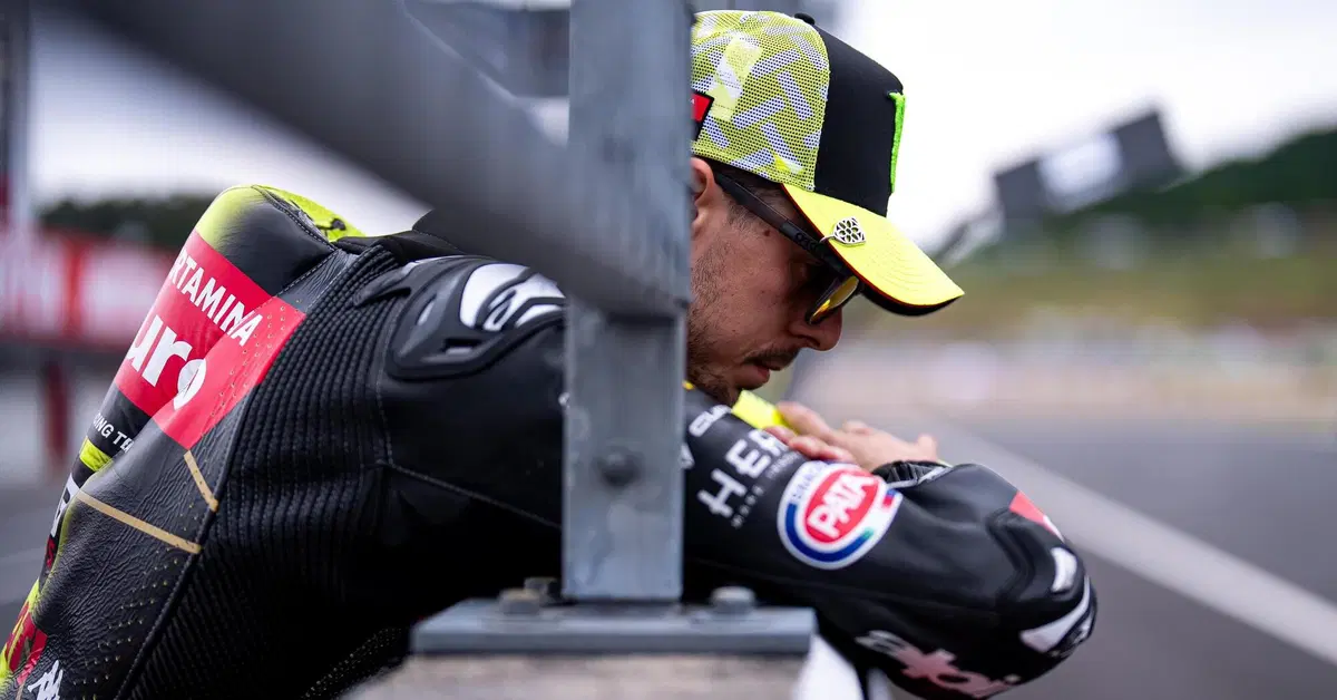 MotoGP, Fabio Di Giannantonio soffre per l'incidente della Sprint: 'Come avere un coltello nelle costole'