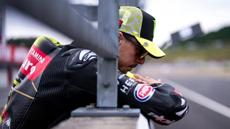 MotoGP, Fabio Di Giannantonio soffre per l'incidente della Sprint: 'Come avere un coltello nelle costole'