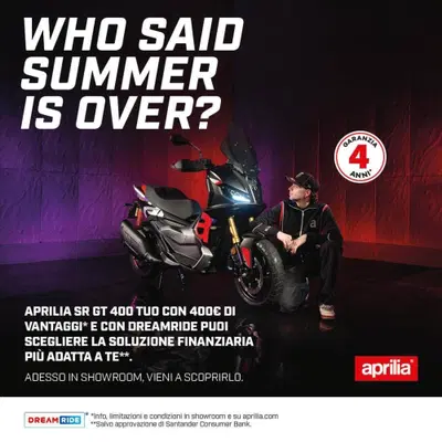 Aprilia SR GT 400 (2026) nuova