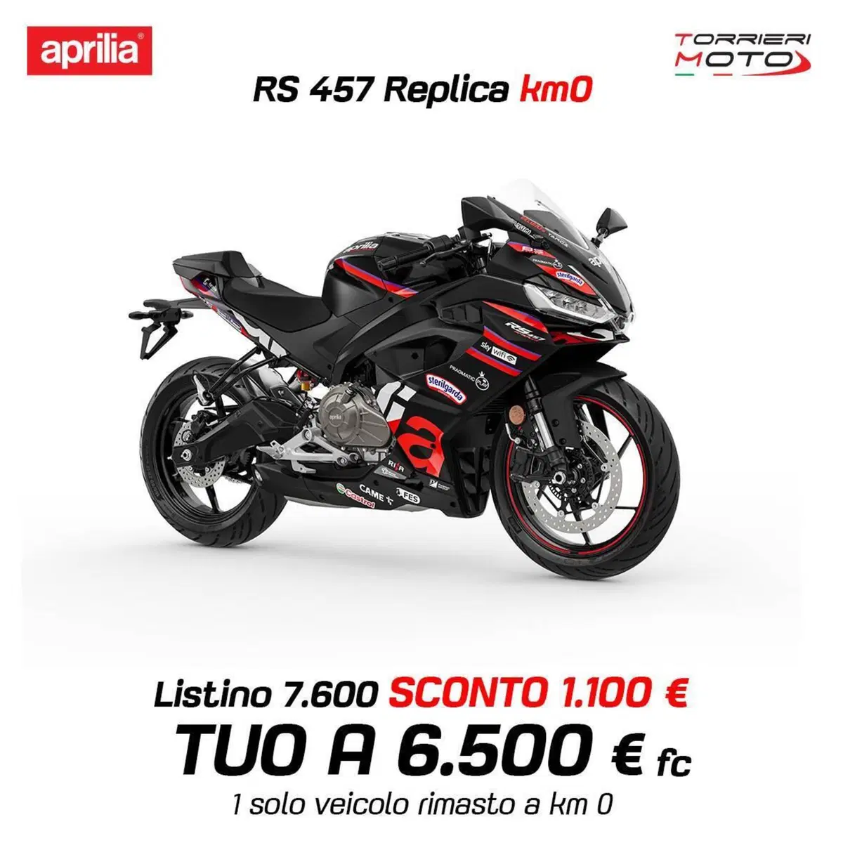 Aprilia RS 457 GP Replica (2026)