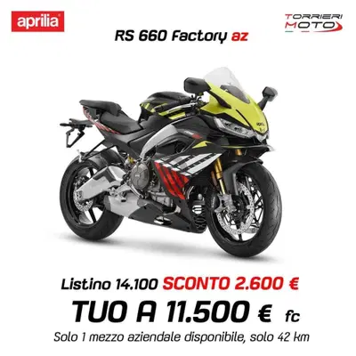 Aprilia RS 660 Factory (2025 - 26) usata