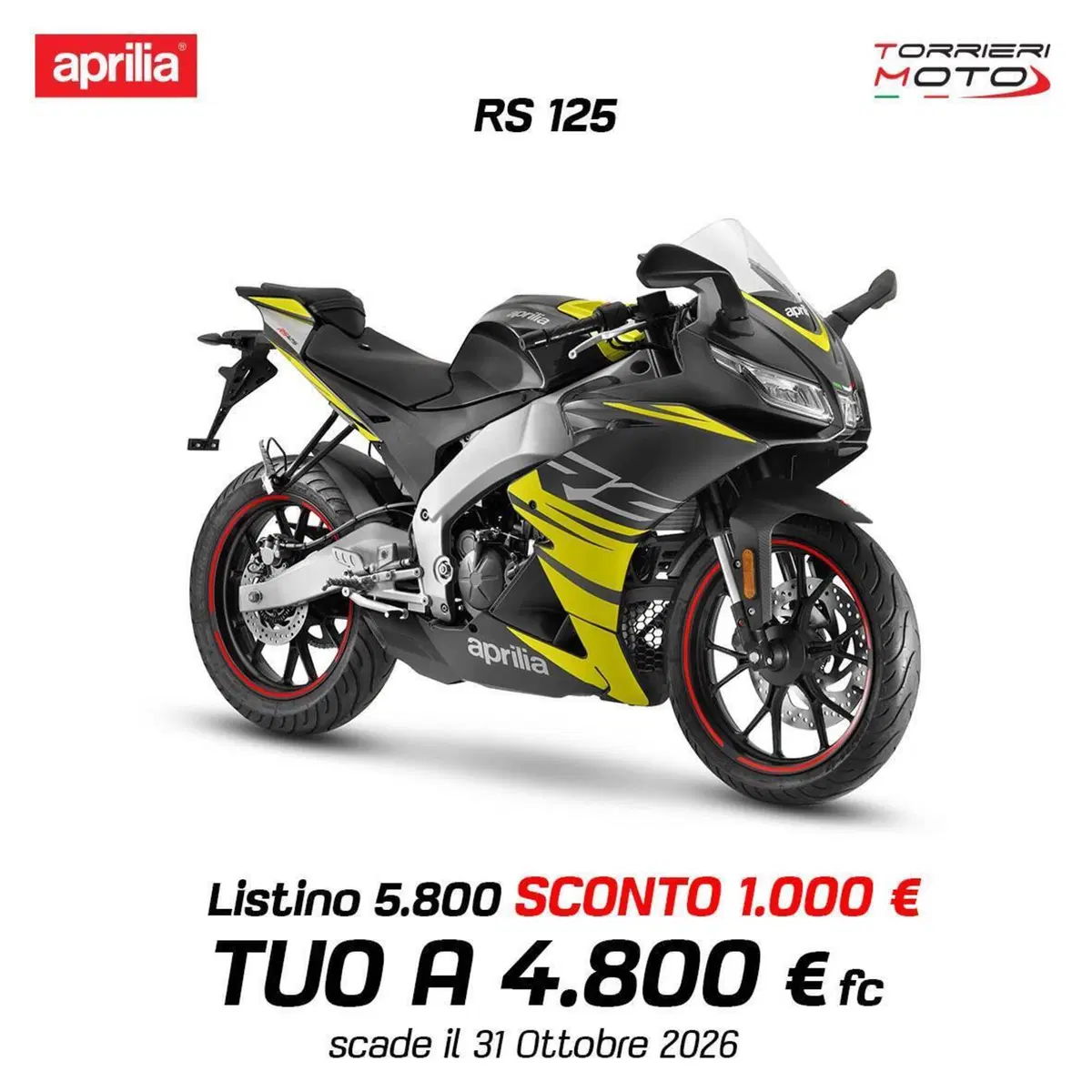 Aprilia RS 125 (2025 - 26)