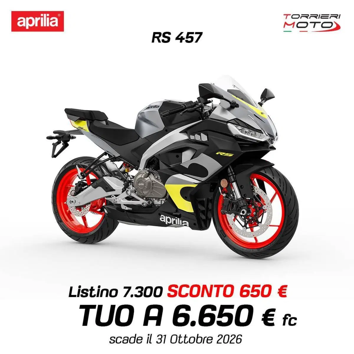 Aprilia RS 457 (2024 - 26)
